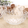 Haonai wholesale bulk clear glass bowl